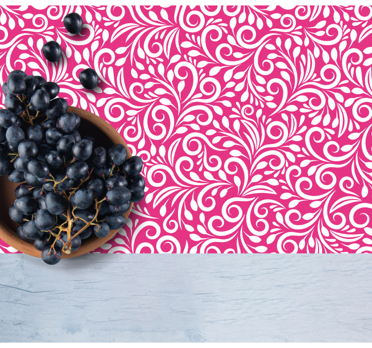 Podkładka na stół z wzorami kwiatowy wir - TenStickers