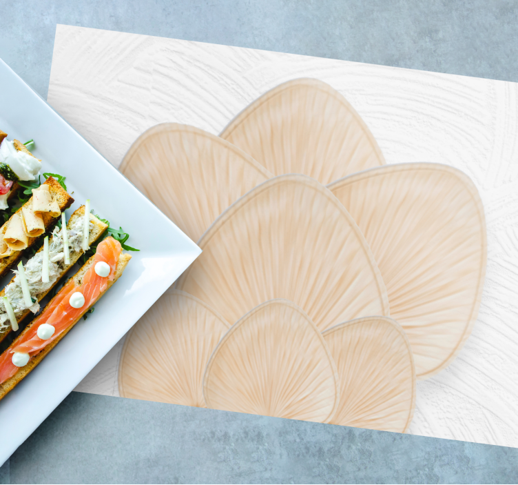 Podkładka na stół z wzorami liściastego motywu - TenStickers