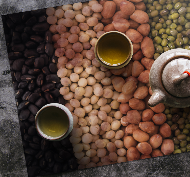 Podkładka na stół z wzorami mieszanka orzechów - TenStickers