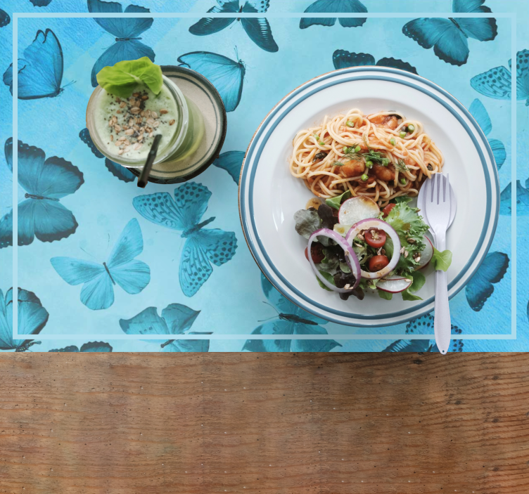 Podkładka na stół z wzorami motyli - TenStickers