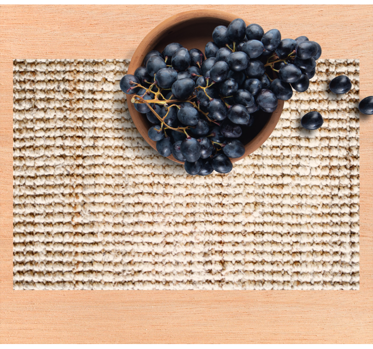 Podkładka na stół z wzorami w naturalnym splocie - TenStickers