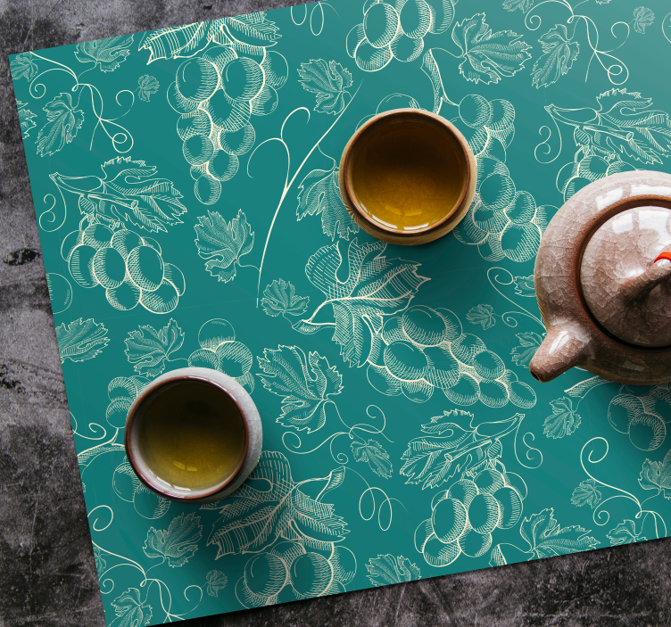 Podkładka na stół z wzorami wzór winorośli - TenStickers