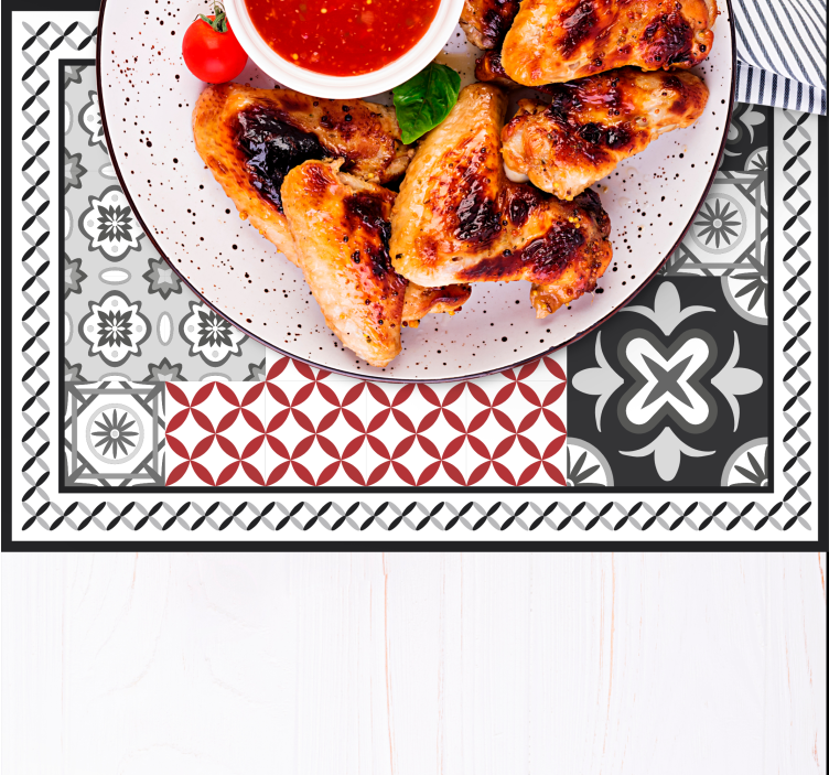 Podkładka na stół z wzorami z elegancką fakturą - TenStickers