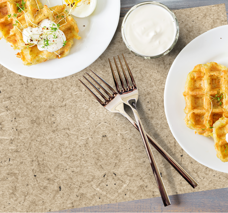 Podkładka na stół z wzorami z naturalnego włókna - TenStickers