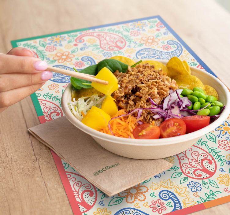 Podkładka na stół do domu Kolorowe Tureckie - TenStickers