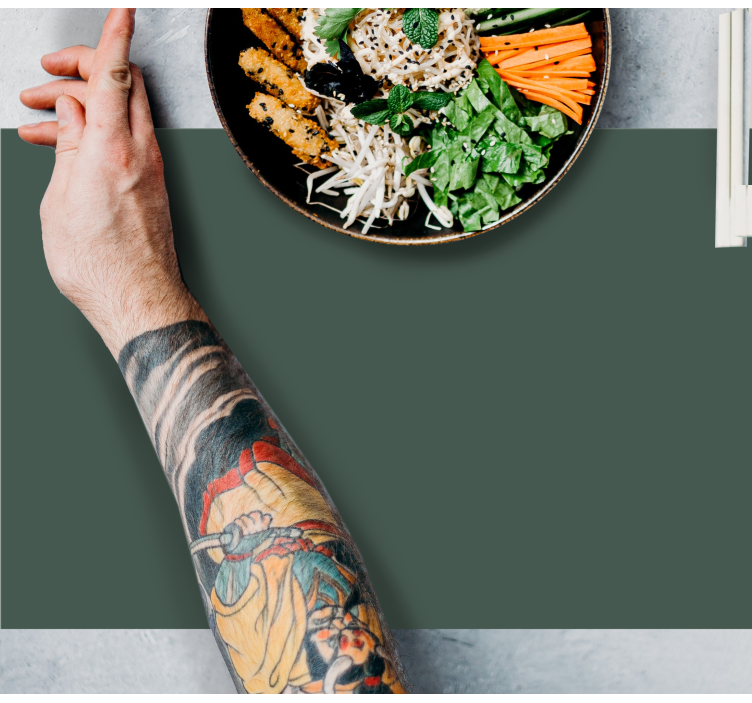 Podkładka na stół Szałwia zielona - TenStickers