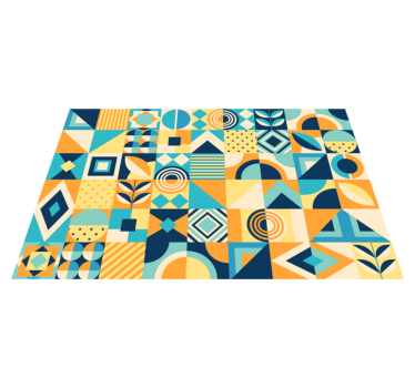 Podkładka na stół nowoczesna wzór geometryczny - TenStickers