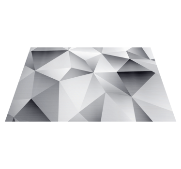 Podkładka na stół nowoczesna wzór geometryczny metaliczny - TenStickers