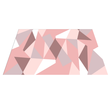 Podkładka na stół nowoczesna z geometrycznym tłem - TenStickers