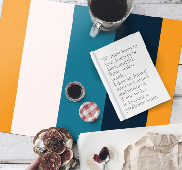 Podkładka na stół z tekstem cytaty inspirujące - TenStickers