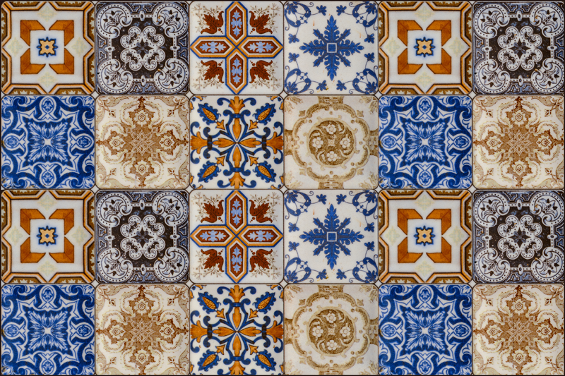 Podkładka na stół oryginalna hydraulika wielokolorowa - TenStickers