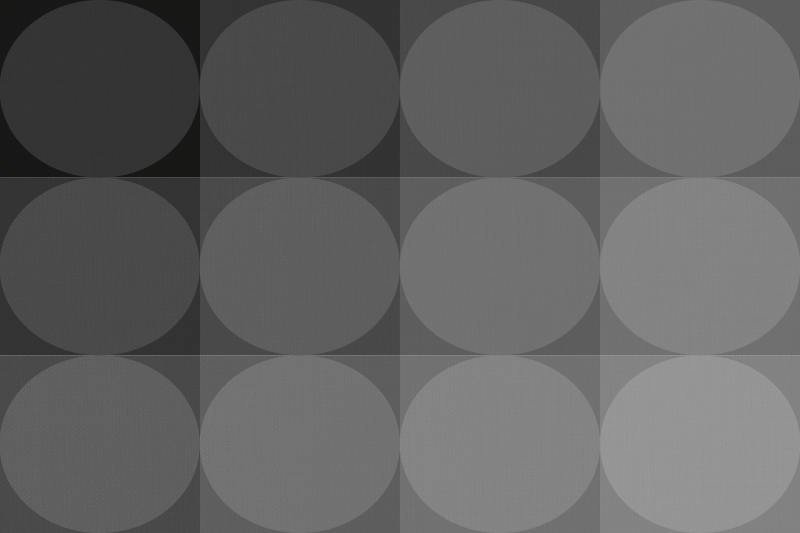 Podkładka na stół z wzorami w subtelne okręgi - TenStickers