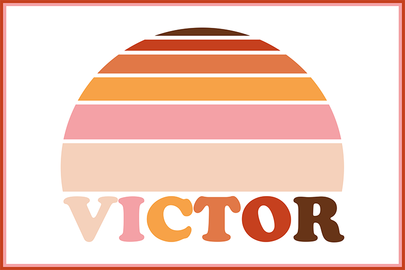 Podkładka na stół z imieniem do personalizacji - TenStickers