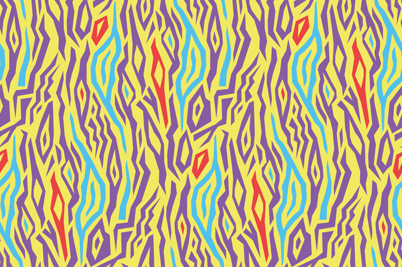 Podkładka na stół z wzorami kolorowy wzór abstrakcyjny - TenStickers