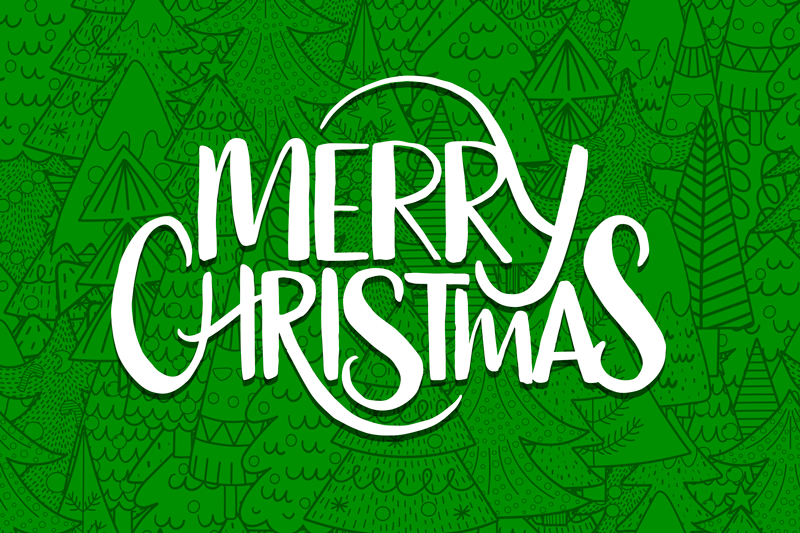 Podkładka na stół świąteczna Życzenia Świąteczne - TenStickers