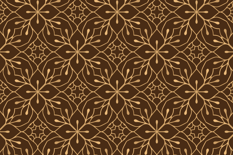 Eleganckie podkładki na stół Dekoracja kwiatowa - TenStickers