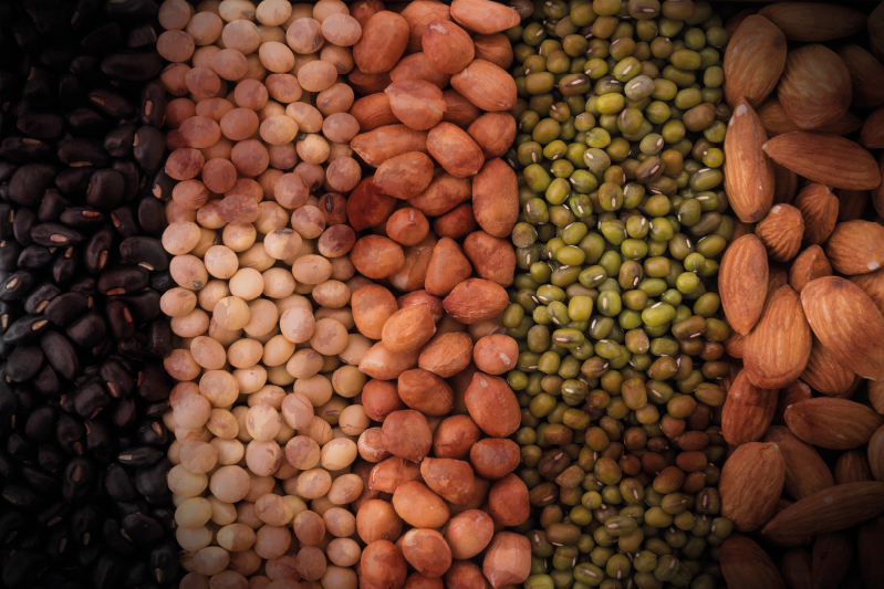 Podkładka na stół z wzorami mieszanka orzechów - TenStickers