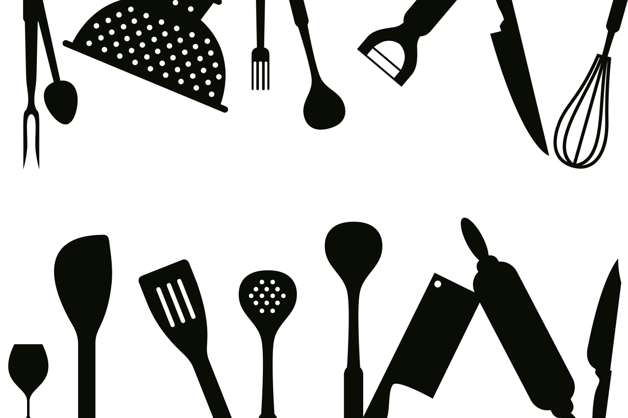 Podkładka na stół oryginalna kolekcja akcesoriów kuchennych - TenStickers