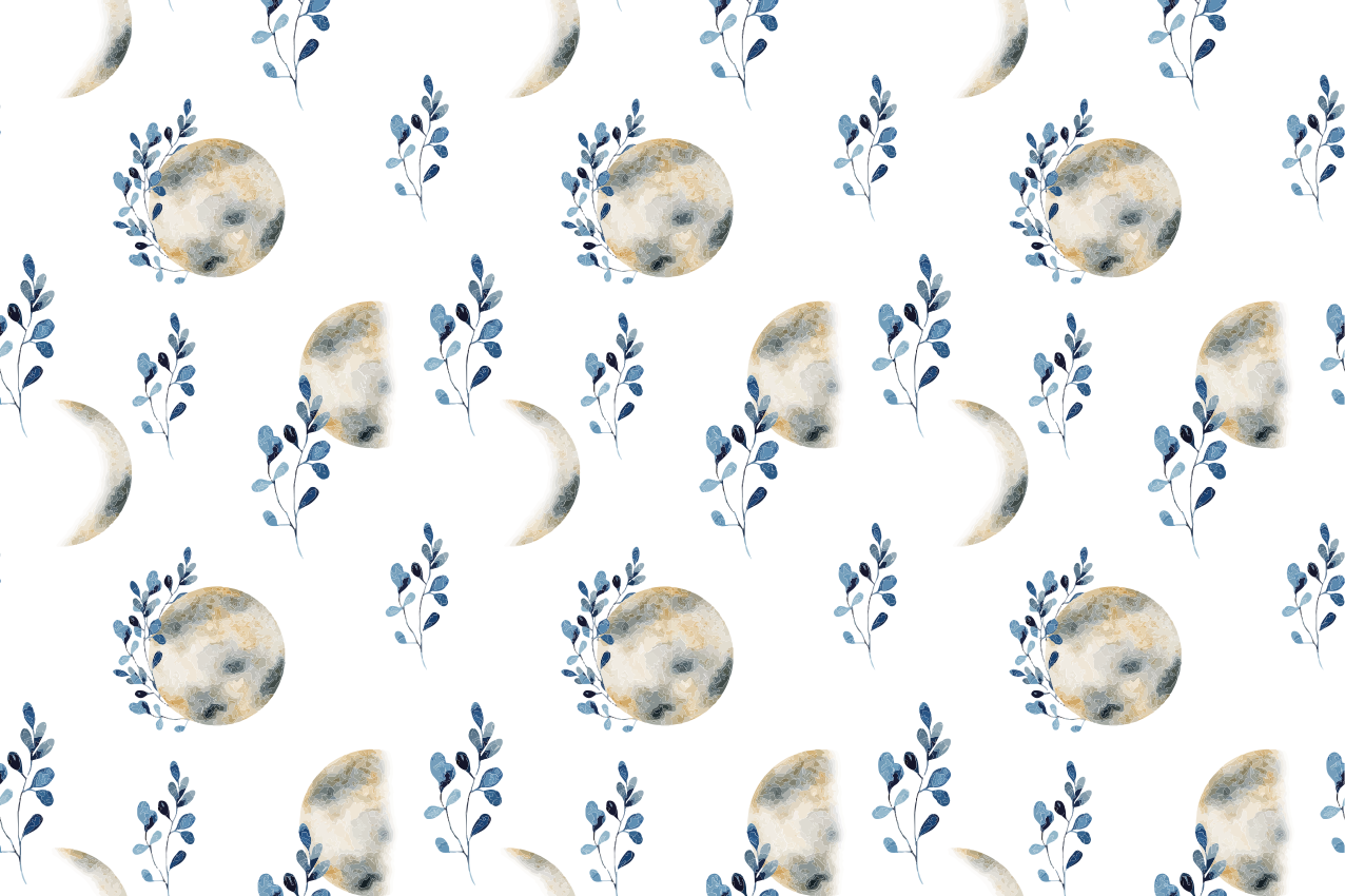 Podkładka na stół oryginalna wzory księżyca - TenStickers