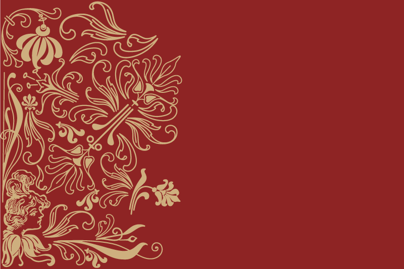 Podkładka na stół elegancka z kwiatowymi akcentami - TenStickers