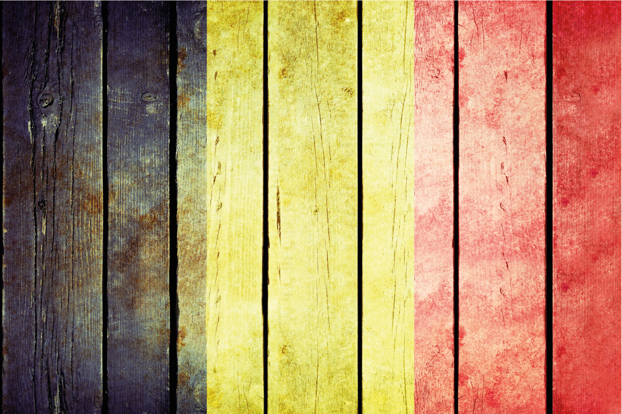 Podkładka na stół z wzorami w kolorowe deski - TenStickers