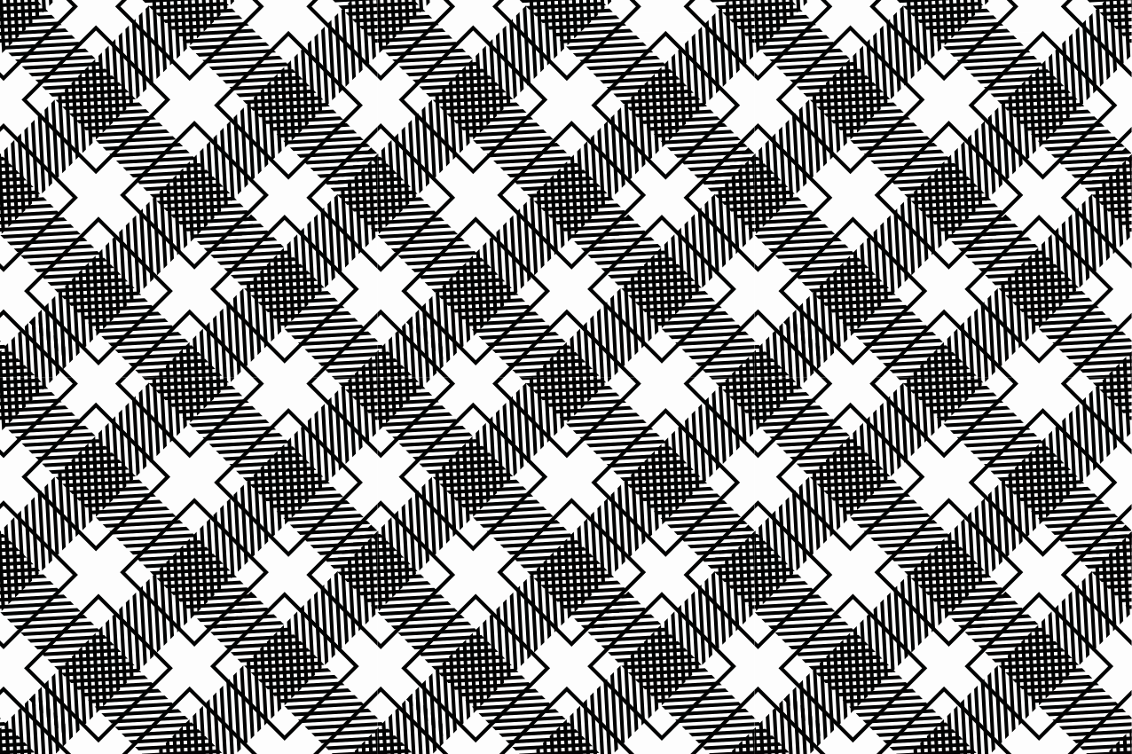 Podkładka na stół z wzorami o geometrycznej fakturze - TenStickers