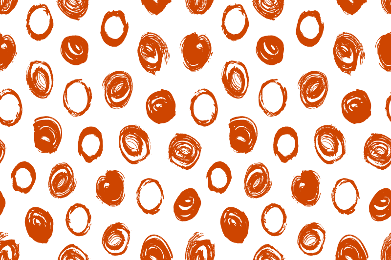 Podkładki na stół nowoczesne Czerwone kropki - TenStickers