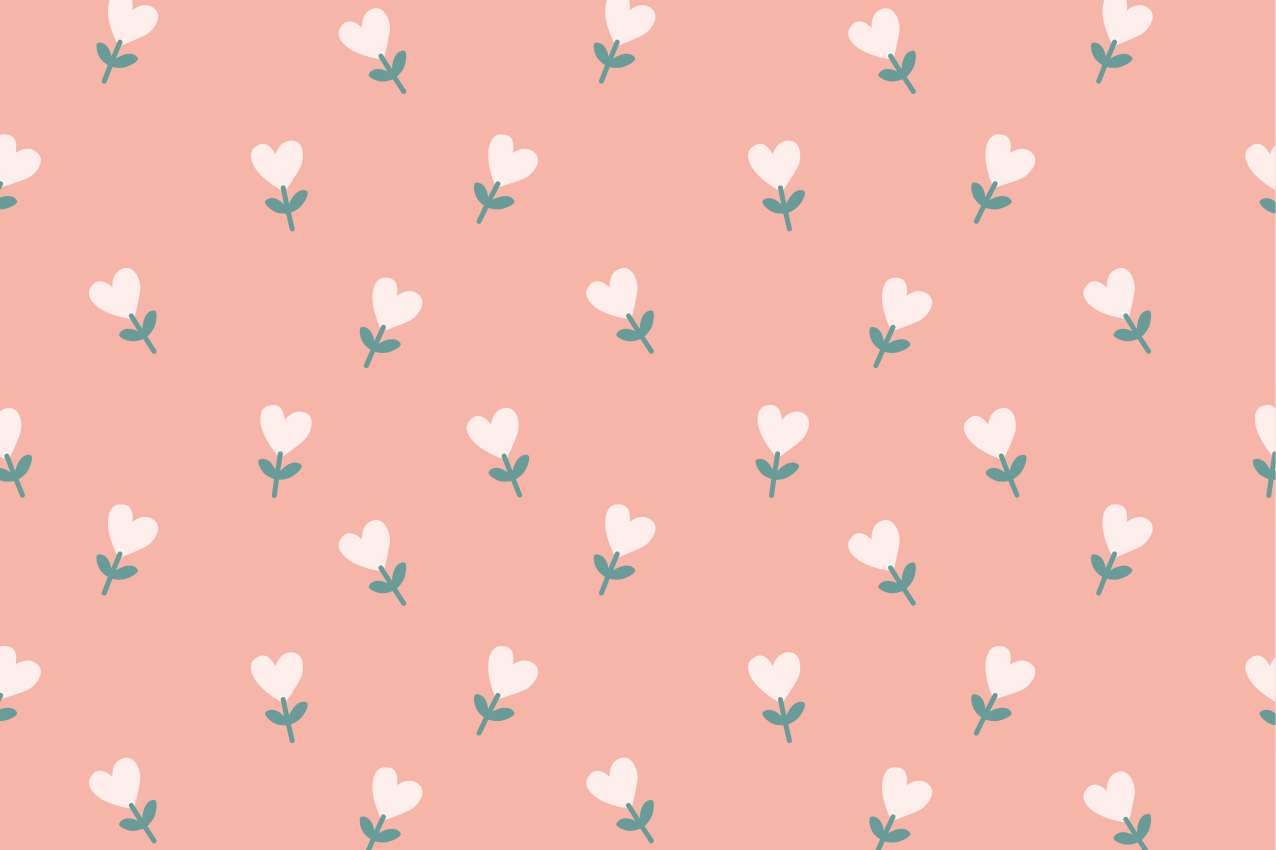 Podkładka na stół oryginalna urokliwy kwiatowy wzór - TenStickers