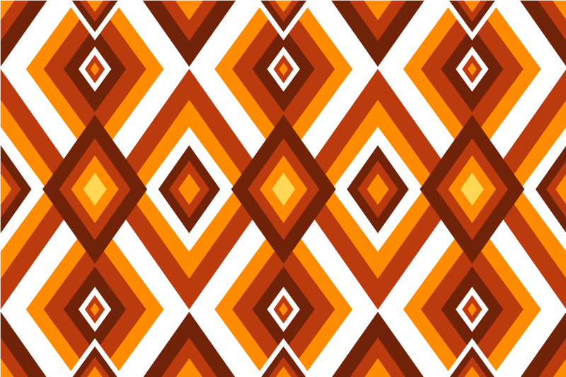 Podkładka na stół oryginalna wzór diamentów geometrycznych - TenStickers