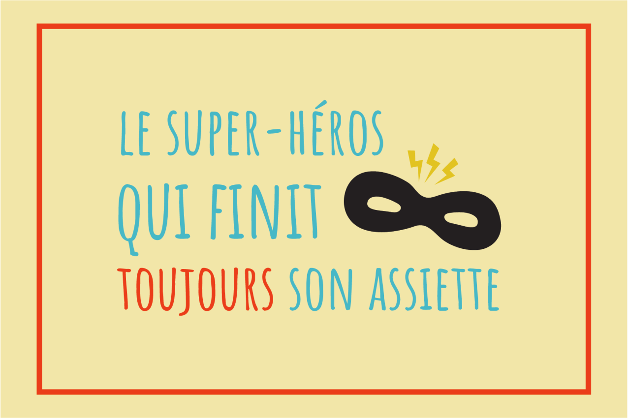 Podkładka na stół dla dzieci inspiracja superbohaterów - TenStickers