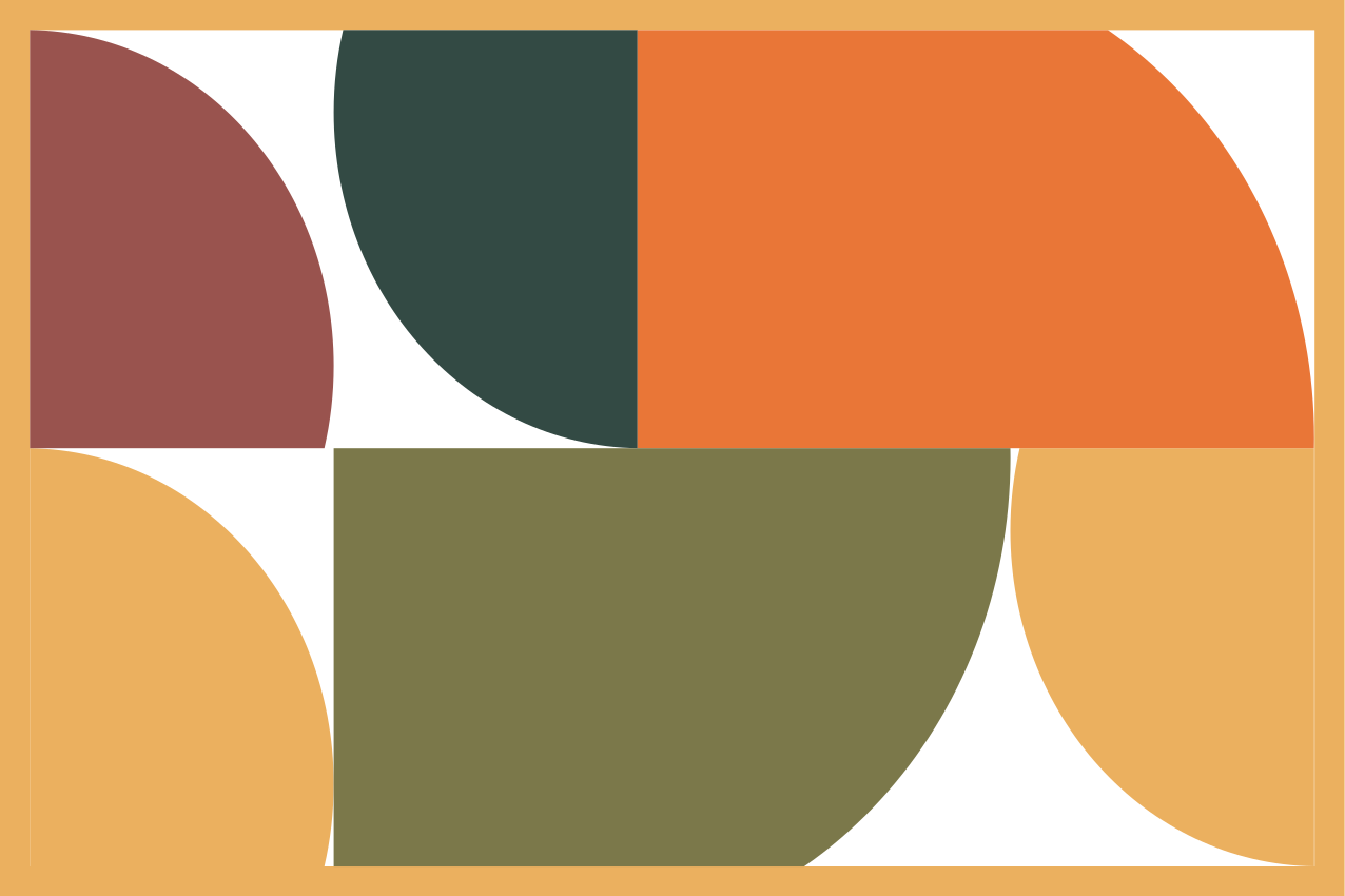 Oryginalna podkładka na stół wzór geometryczny - TenStickers