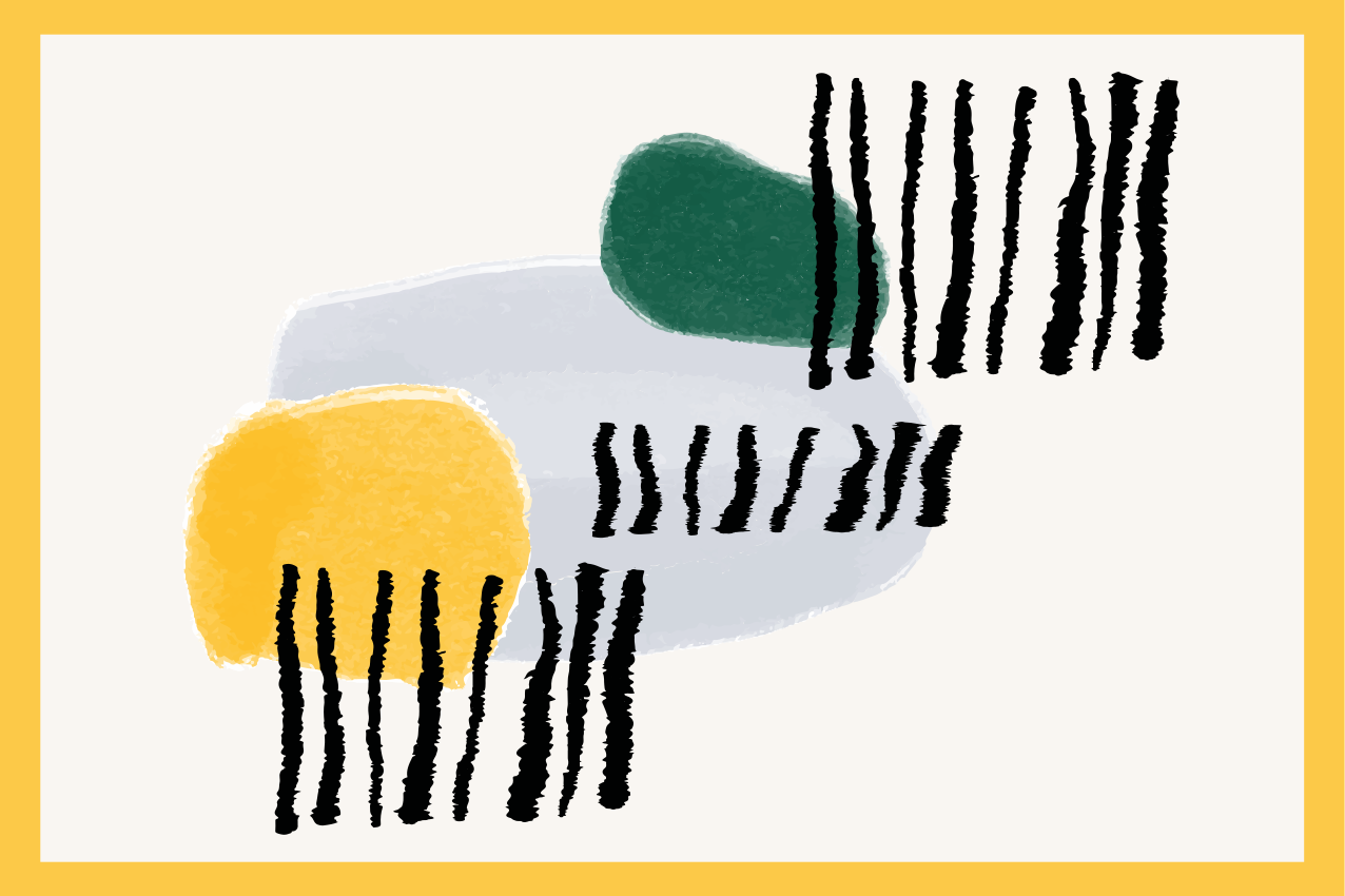 Podkładka na stół nowoczesna Żywe geometryczne kształty - TenStickers