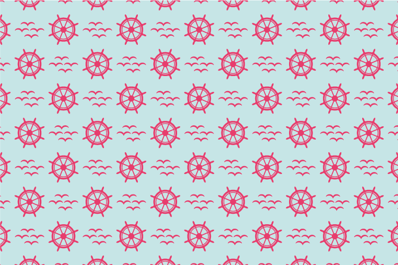 Podkładka na stół oryginalna koło sterowe morskie - TenStickers