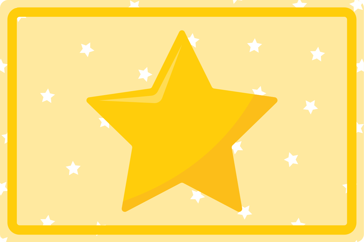 Podkładka na stół dla dzieci w kolorowe gwiazdki - TenStickers