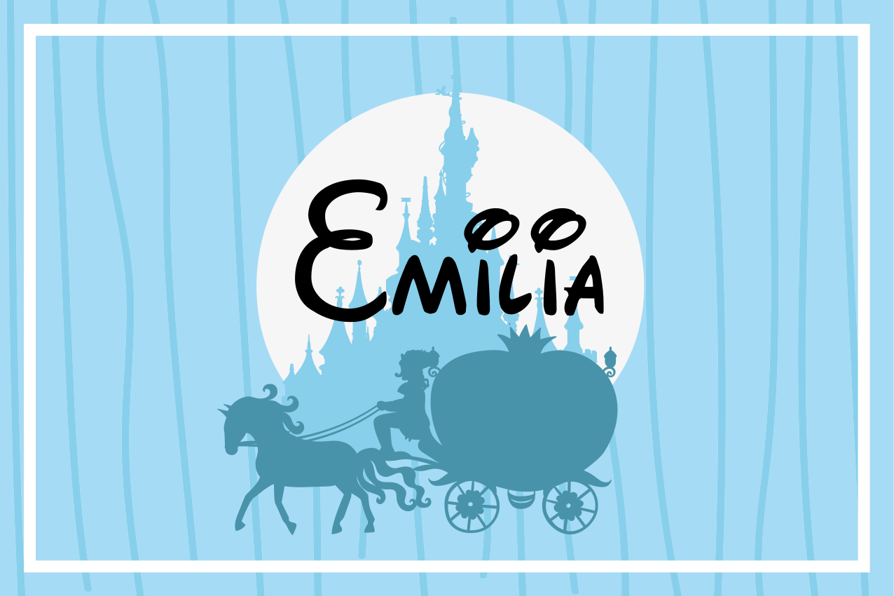 Podkładka na stół dla dzieci powóz konny - TenStickers