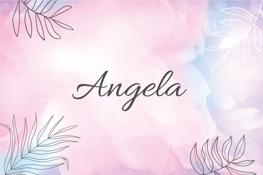 Podkładka na stół z imieniem elegancka kwiatowa taca - TenStickers