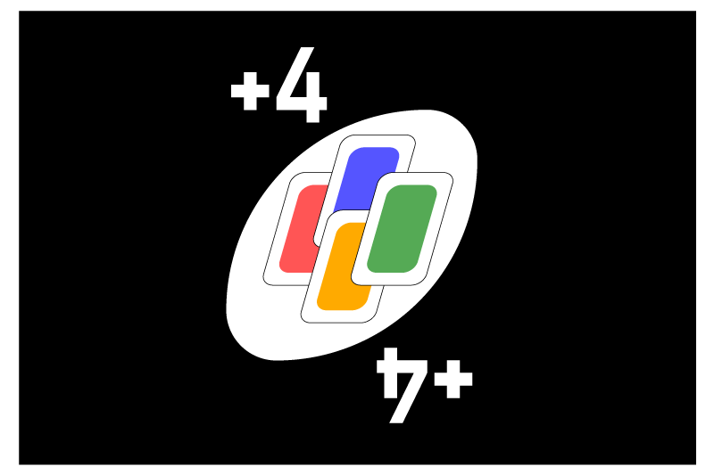 Podkładka na stół oryginalna w stylu gier karcianych - TenStickers