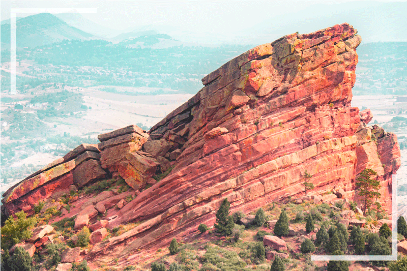 Podkładka na stół nowoczesna wspaniała formacja skalna - TenStickers