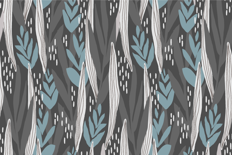 Podkładka na stół z wzorami w liście teksturowanej - TenStickers