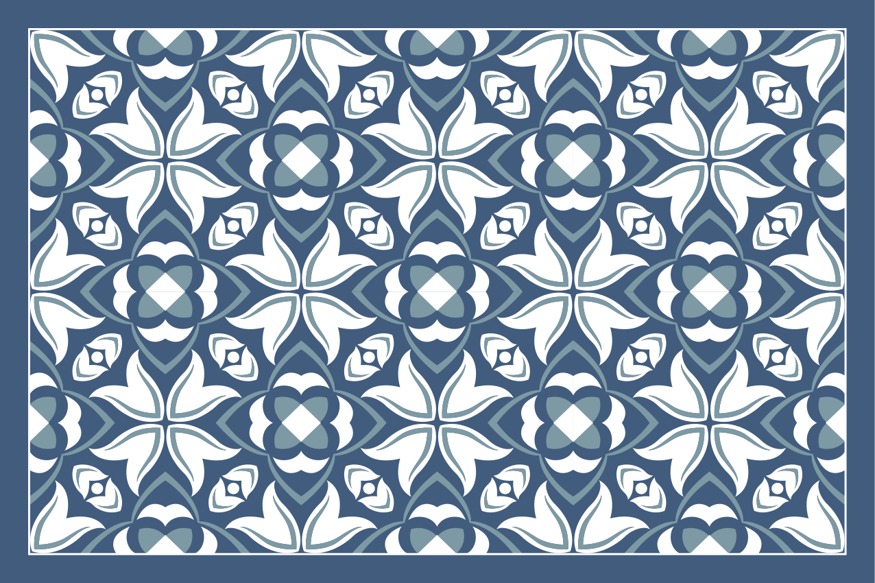 Podkładka na stół Nowoczesny  "hampton style" - TenStickers