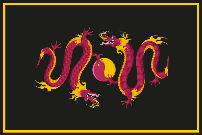 Podkładka na stół oryginalna wzór smoka - TenStickers