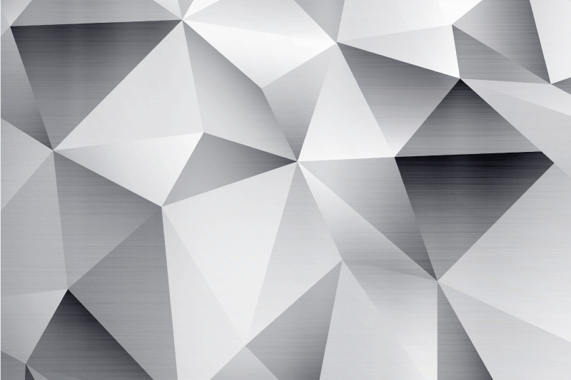 Podkładka na stół nowoczesna wzór geometryczny metaliczny - TenStickers