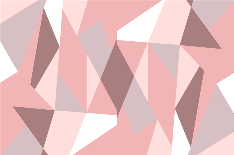 Podkładka na stół nowoczesna z geometrycznym tłem - TenStickers