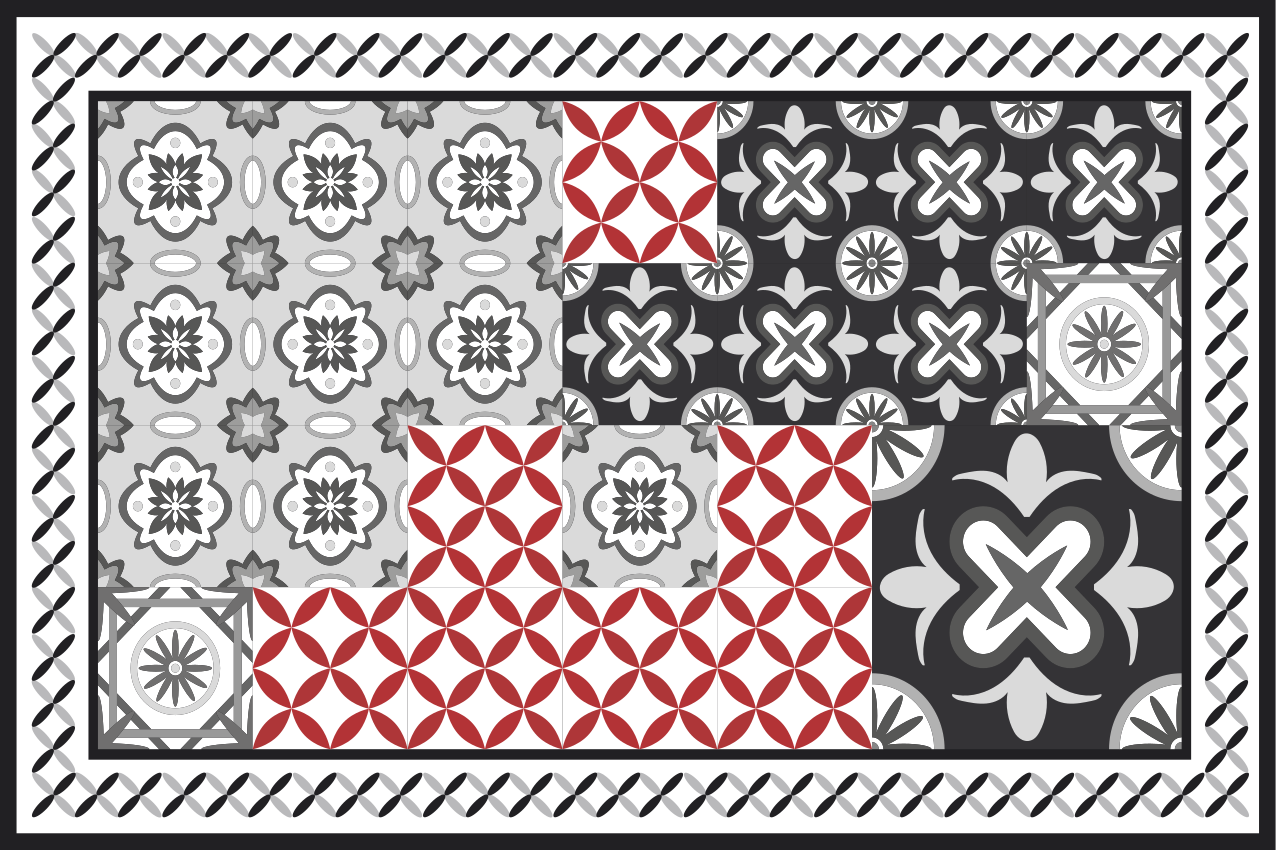 Podkładka na stół z wzorami z elegancką fakturą - TenStickers