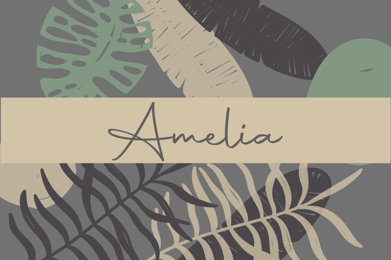 Podkładka na stół nowoczesna Dżungla w stylu „boho” - TenStickers