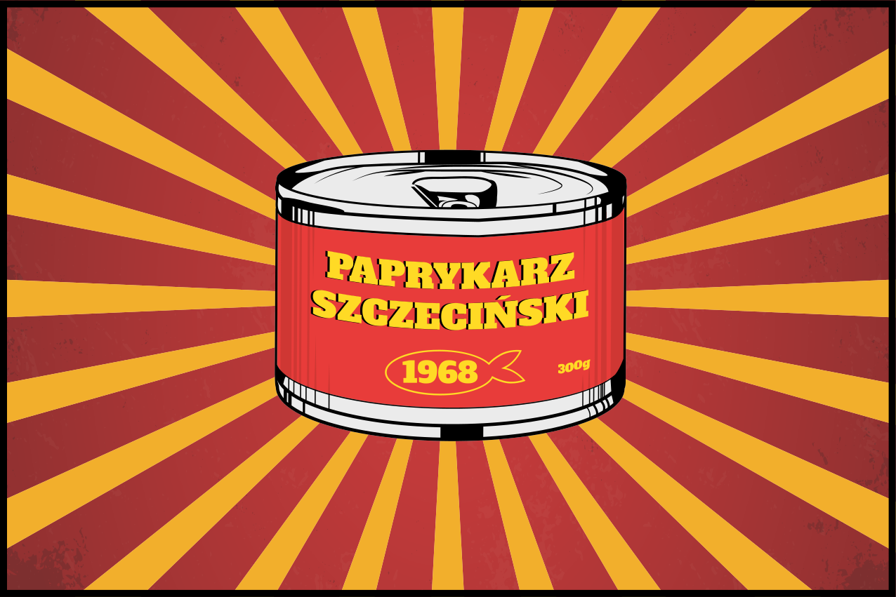 Oryginalna podkładka na stół Paprykarz - TenStickers