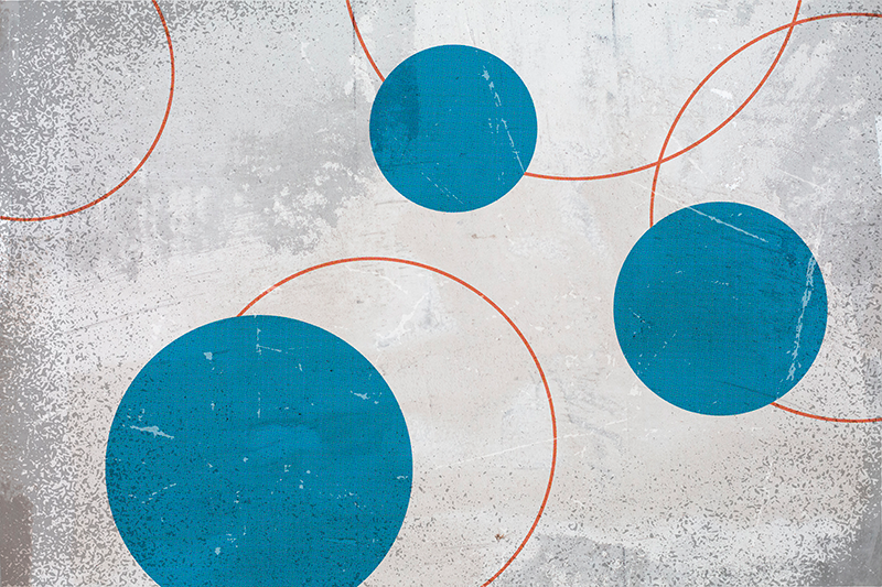 Podkładka na stół nowoczesna Projekt brutalizmu - TenStickers