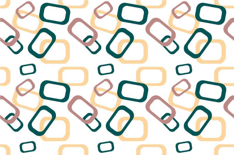 Oryginalna podkładka na stół Abstrakcyjne formy nieregularne - TenStickers