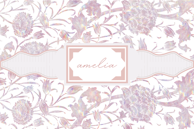 Podkładka pod talerze z imieniem Oset na zamówienie - TenStickers