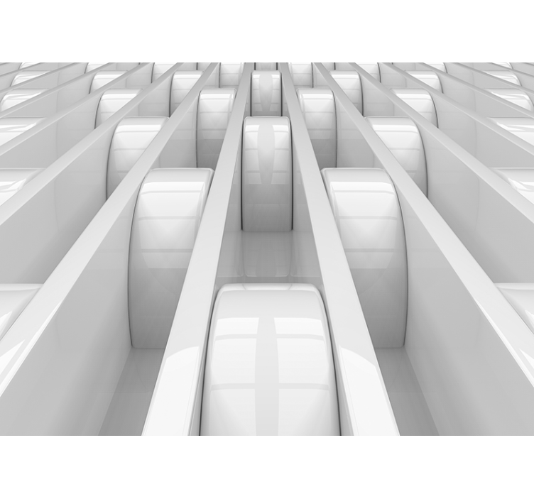 Fototapeta 3D kształty  - TenStickers